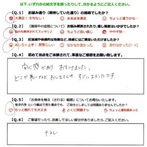 ミニモ口コミ効果「安心感があり落ち着けました」